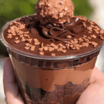 Bolo no pote Ferreiro Rocher
