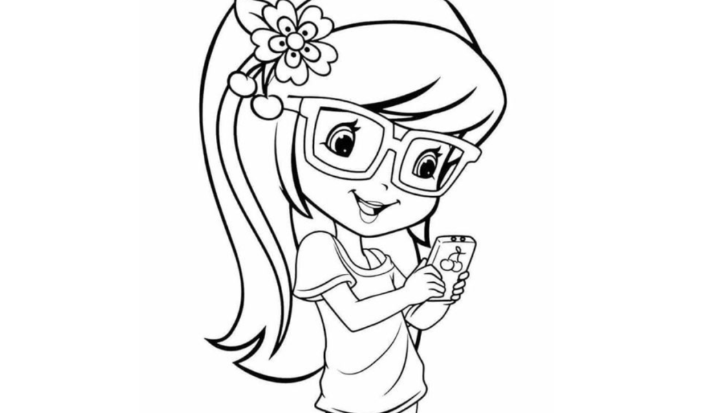 Desenho de Menina para Imprimir Desenho de Menina para Imprimir