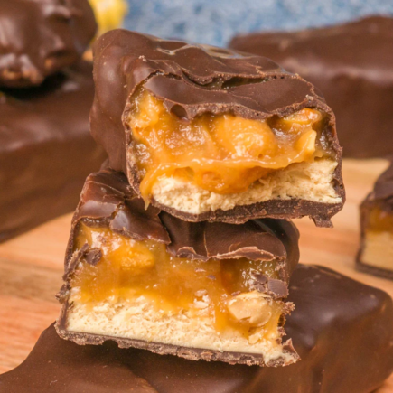 Snickers Caseiro Snickers Caseiro