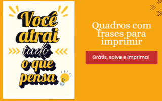 Voce atrai tudo o que pensa