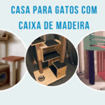 Casa para Gatos de Caixa de Madeira: Conforto e Estilo para Seu Pet Casa para Gatos de Caixa de Madeira