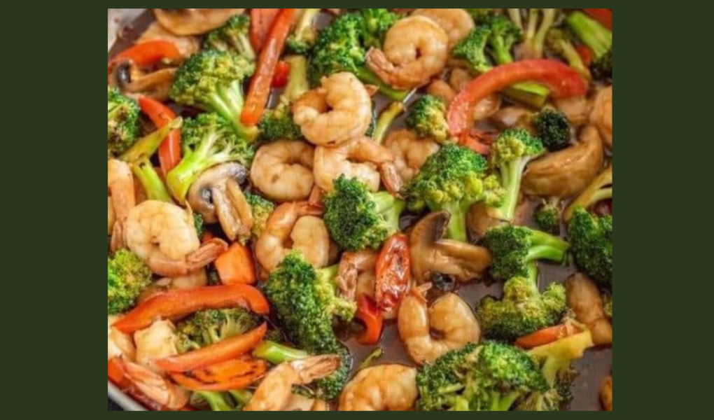 Receita de Salteado de Camarão