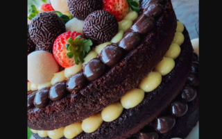 Bolo de Aniversário Vegano