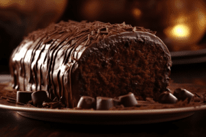 bolo de chocolate