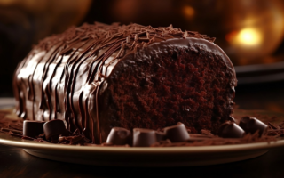 bolo de chocolate