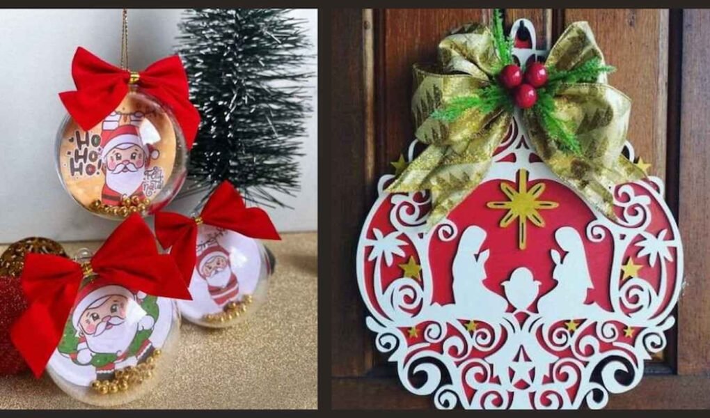 Enfeites de Natal para fazer Enfeites de Natal para fazer