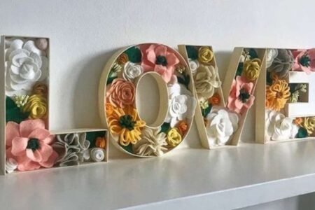 Como Fazer Letras 3D com Moldes: Passo a Passo Fácil Como Fazer Letras 3D com Moldes: Passo a Passo Fácil