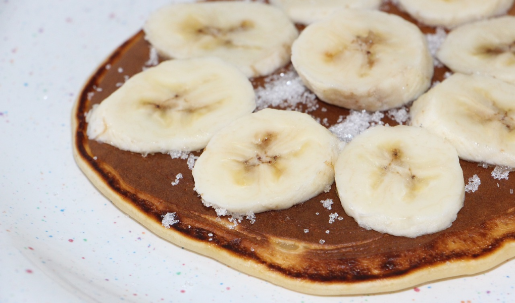 Receita De Panqueca De Banana Muito Fácil