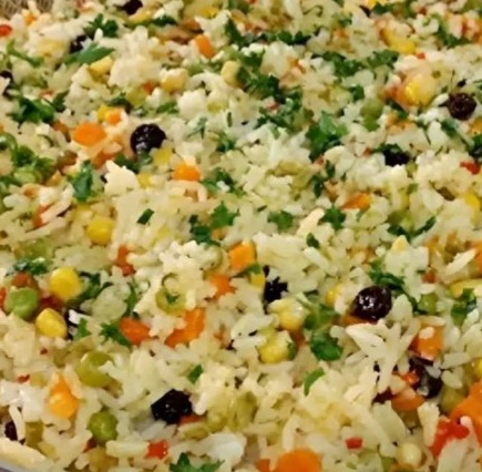 Arroz a Grega Festivo para a Ceia de Natal arroz a grega