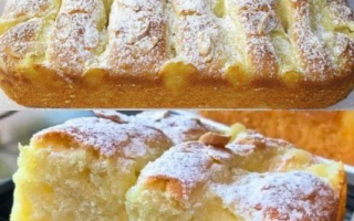Bolo Simples com Creme de Limão