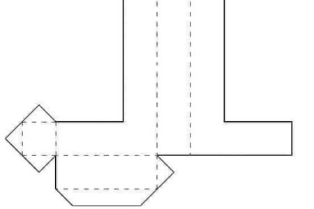 Molde de letra 3d para imprimir Letra L