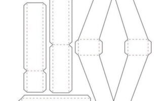 Molde de letra 3d para imprimir Letra V