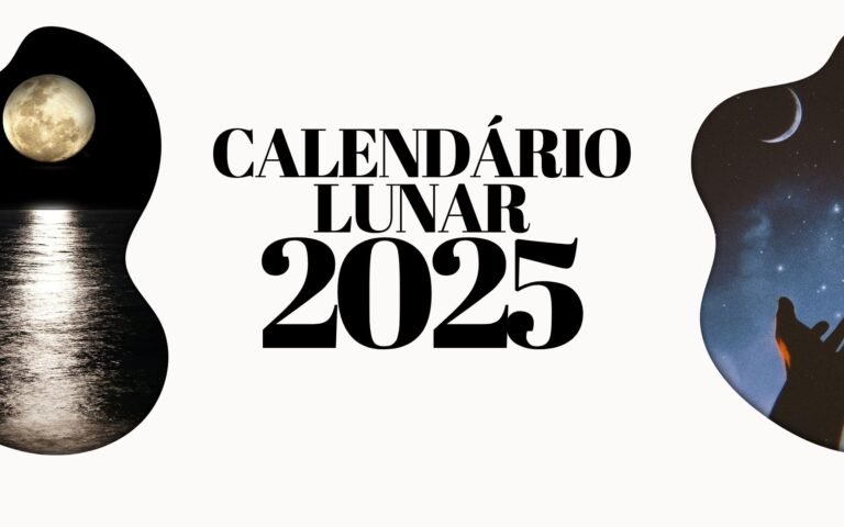 Calendário Lunar 2025 para imprimir Calendário Lunar 2025