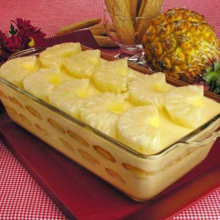 Pavê prático de abacaxi