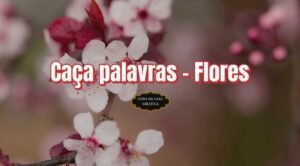 caça-palavras flores