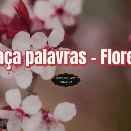 Caça palavras para imprimir: Nome de flores caça-palavras flores