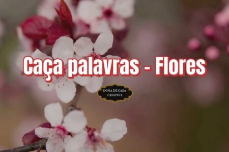 caça-palavras flores