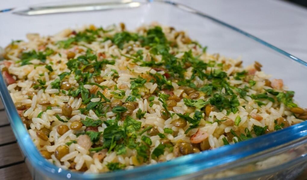 Receita de arroz com lentilha Receita de arroz com lentilha