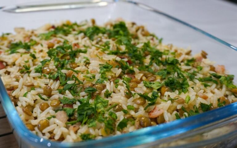 Receita de arroz com lentilha Receita de arroz com lentilha