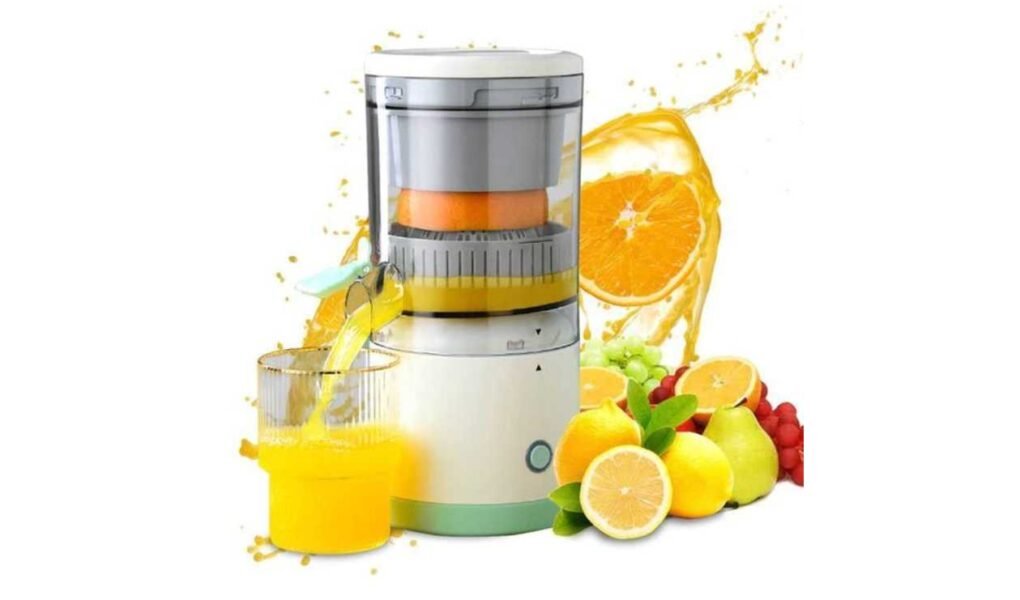 Produto - Espremedor De Laranja Frutas Elétrico Portátil Bivolt
