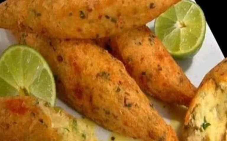 Enroladinho de bacalhau
