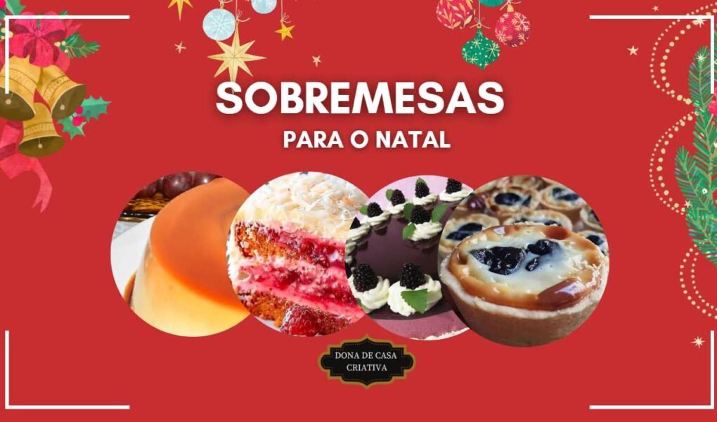 Sobremesas de Natal Incríveis Sobremesa De Natal