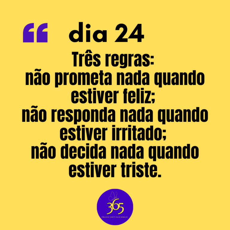 365 frases motivacionais - dia 24