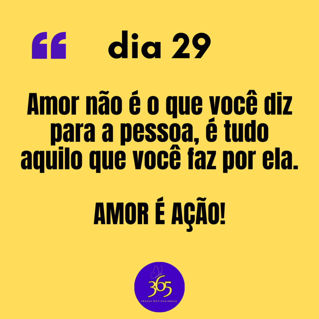 365 frases motivacionais - dia 29