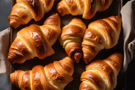 Croissant caseiro Croissant Caseiro