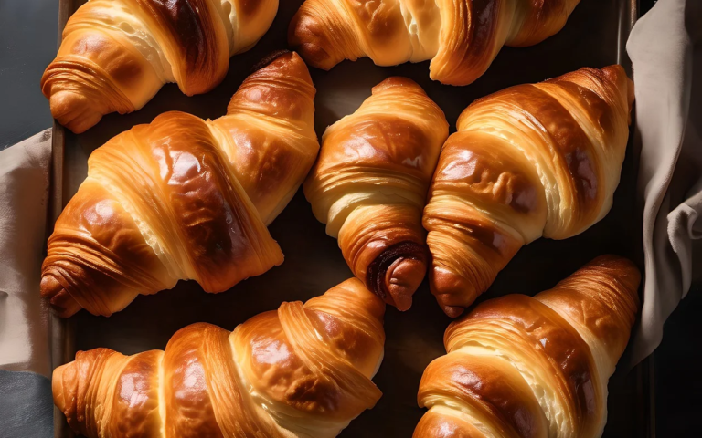 Croissant caseiro Croissant Caseiro