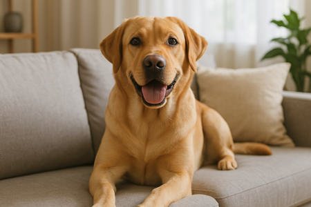 Dicas Infalíveis para Deixar sua Casa Perfumada mesmo com Pets cachorro no sofá
