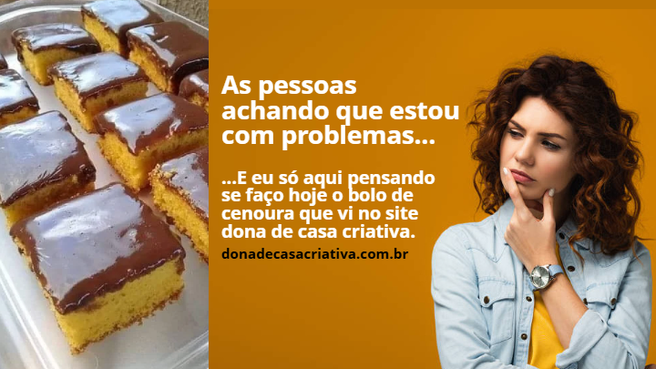 Receita de Bolo de Cenoura de Liquidificador