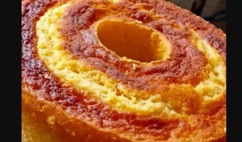 Bolo de Milho com Flocão e Leite Condensado