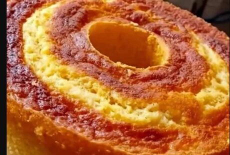 Bolo de Milho com Flocão e Leite Condensado