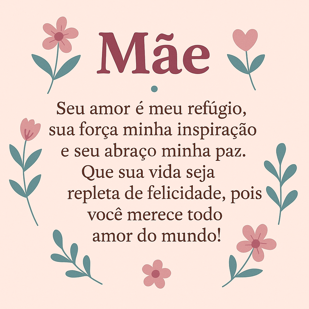 Frases para o Dia das Mães