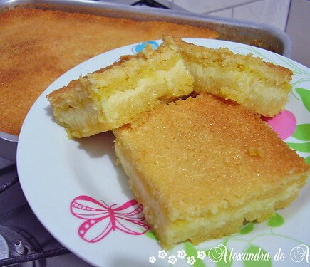 bolo de fubá cremoso de liquidificador