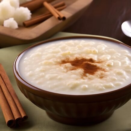 artisanal food and drink, bowl, brazil, brazilian culture, brazilian food, cinnamon, corn, cornish pasty, cultures, curau, food, food and drink, green color, homemade, hominy, lifestyles, local landmark, porridge, rural scene, rustic, stingray, ai generated