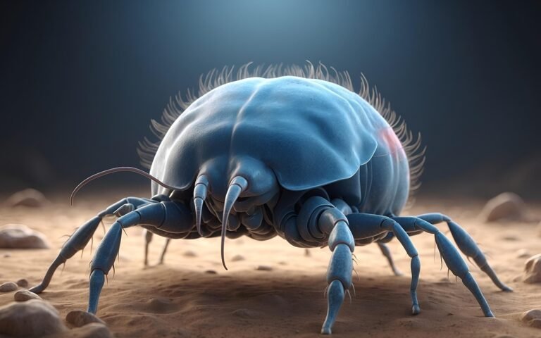 ai generated, mites, bed bug, arachnid, gruesome, dust, abstract