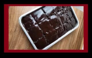 Bolo de chocolate dark