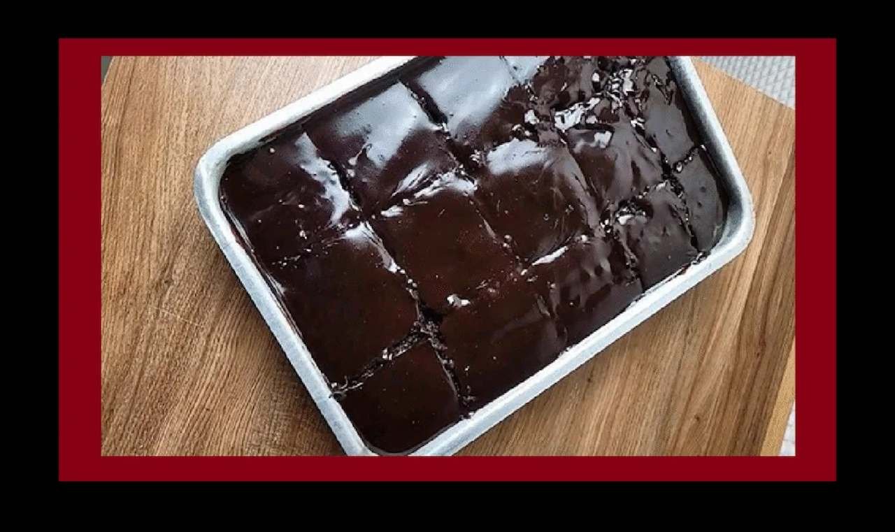 Bolo de chocolate dark