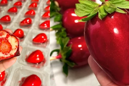 Morango Do Amor a receita que viralizou na internet
