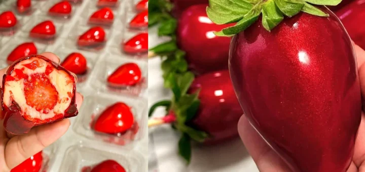 Morango Do Amor a receita que viralizou na internet
