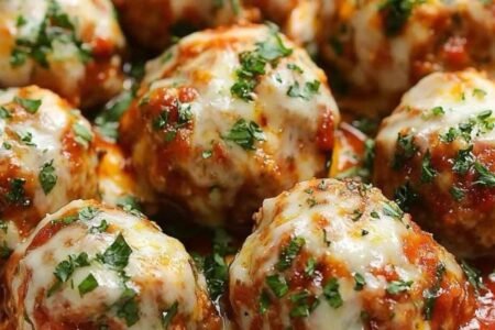 Almôndegas ao Molho com Queijo