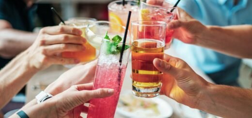 happy holidays, cocktails, drinks, alcohol, alcoholic, glass, beverage, nature, party, alcoholic drinks, cold, restaurant, liquor, celebration, drinking, summer, fresh, juice, red, refreshment, saluting, straws