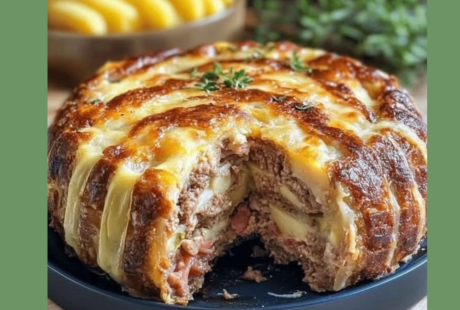 Bolo de Carne Recheado