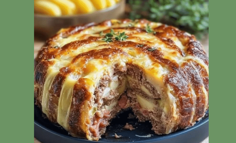 Bolo de Carne Recheado