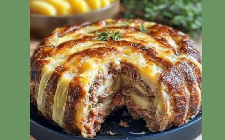 Bolo de Carne Recheado