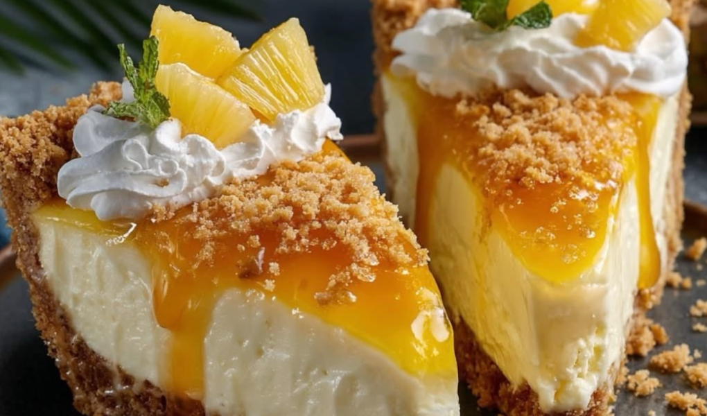 Torta de Abacaxi com Laranja: A Receita Cremosa e Refrescante que Vai Virar sua Favorita Torta de Abacaxi com Laranja