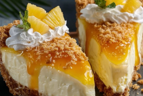 Torta de Abacaxi com Laranja