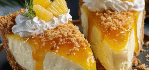 Torta de Abacaxi com Laranja